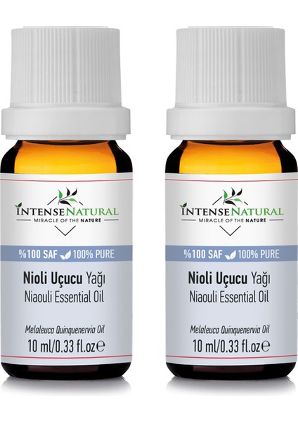 Nioli Uçucu Yağı 10 ml x 2 %100 Saf ve Doğal Niaouli Essential Oil