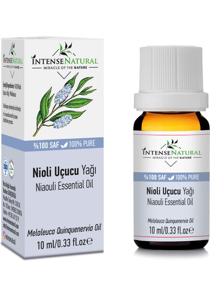 Nioli Uçucu Yağı 10 ml x 2 %100 Saf ve Doğal Niaouli Essential Oil