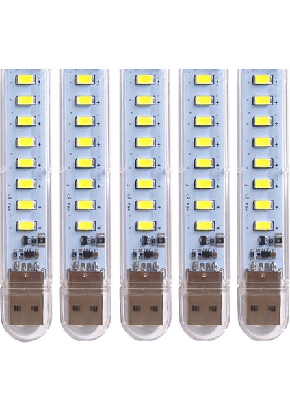 USB Girişli LED Işık Kampta Araçta Kullanılabilen LED Işık