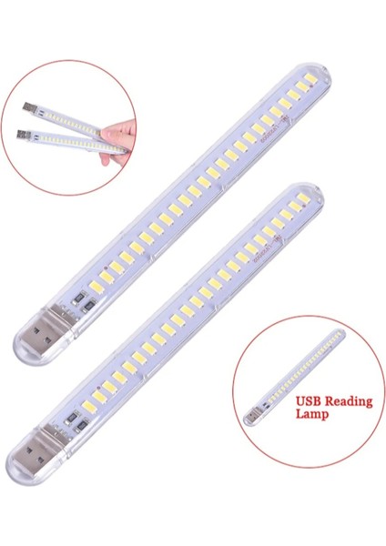 USB Girişli LED Işık Kampta Araçta Kullanılabilen LED Işık