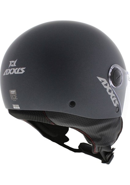 Square S Solid A2 Matt Titanium Kask modelleri