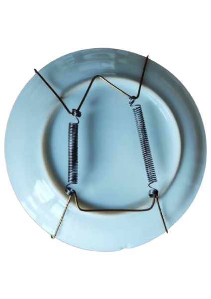 Antik/vintage El Boyaması, Kobalt Rengi, Ejderhalı Japon Tabağı indirimleri