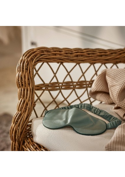 Stjärnanemon Göz Bandı, Gri-Yeşil, 20X9 cm