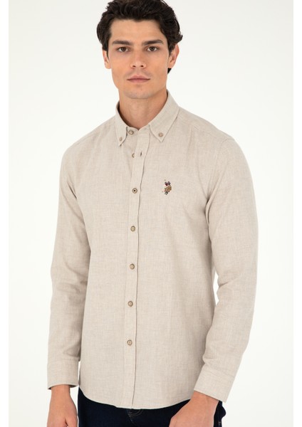 Erkek Bej Gömlek Basic 50293980-VR011 modelleri