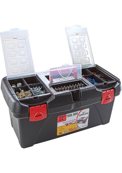 Super Bag ASR-2048 22 inç Takım Çantası - Plastik Kilitli