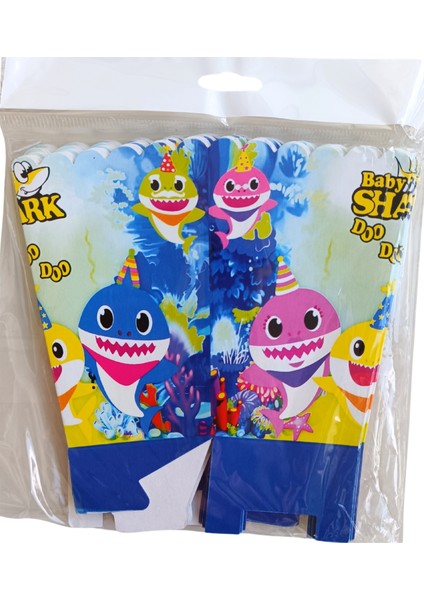 Ngüzel Party Baby Shark Mısır Kutusu (Baby Shark Popcorn) 8'li