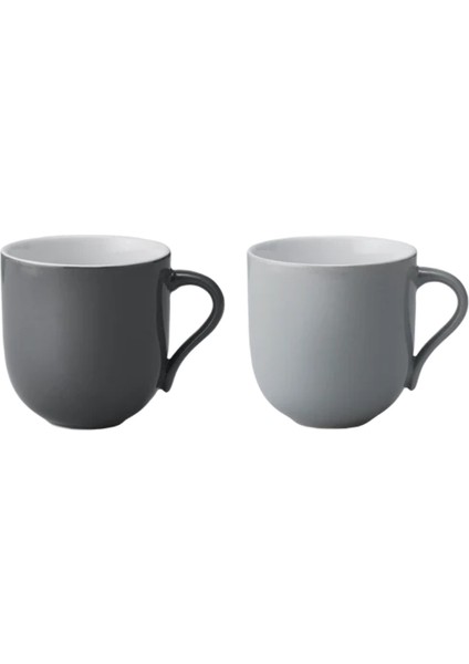 Emma 2 Kişilik Mug 300 ml Gri