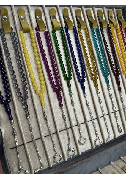 5 Adet Sıkma - Çubuk Kehribar Tesbih Karışık Model Küre Kesim T-450-3 fırsatları