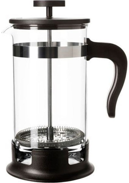 Tekno Trust French Press 1 Lt Siyah Cam Çap: 10 Cm; Yükseklik: 22 cm