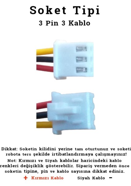 Sentar 1s 2900MAH Uyumlu Batarya Robot Süpürge Pili A2905M-SEN001