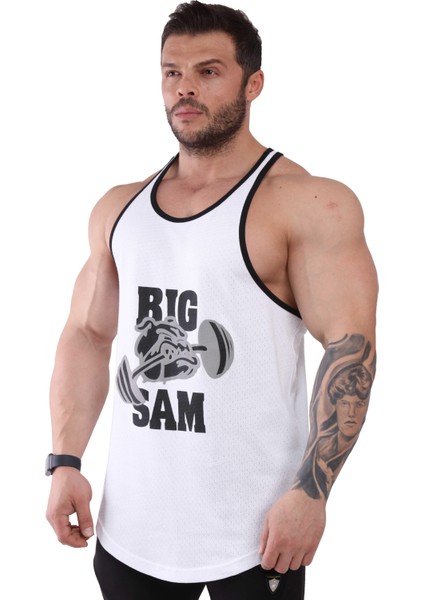 Fileli Antrenman Atleti Beyaz Big Sam 2295