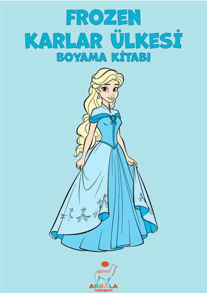 Frozen Karlar Ülkesi Boyama Kitabı