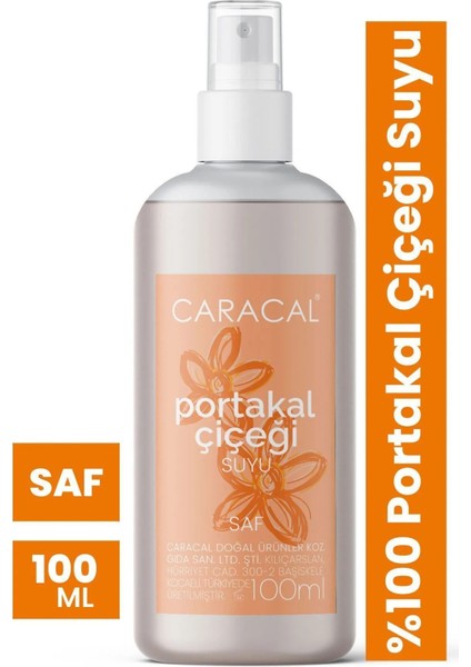 Saf Portakal Çiçeği Neroli Suyu Canlandırıcı Yenileyici Tonik