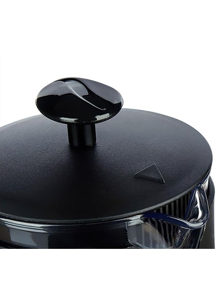 Süzgeçli French Press Çay ve Kahve Kupası 500ml Siyah Plastik fiyatları