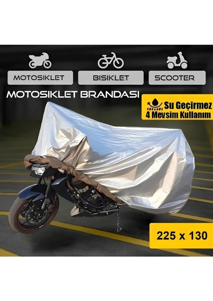 Honda Pcx 125 Arka Çanta Uyumlu Motosiklet Branda Su Geçirmez Motor Branda