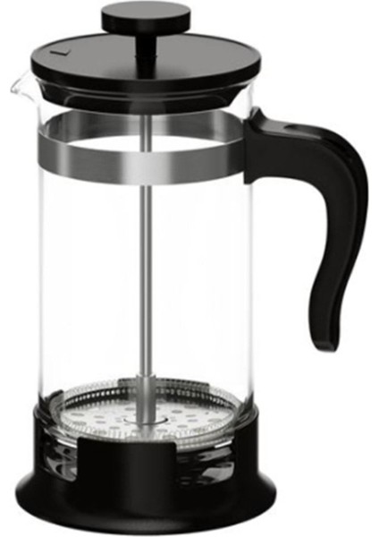 600 ml ve üzeri şık siyah çam French Press - Upphetta 1 Litre