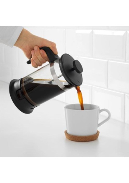 600 ml ve üzeri şık siyah çam French Press - Upphetta 1 Litre indirimleri