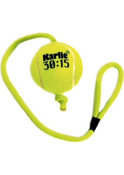 Karlıe Ipli Tenis Topu 30 cm Sarı 13