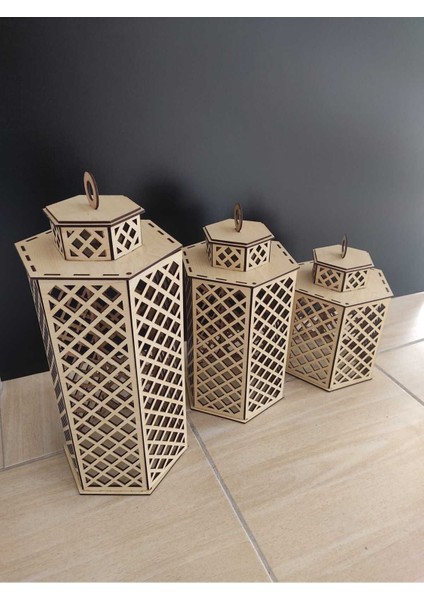 3 Lü Abajur Takımı