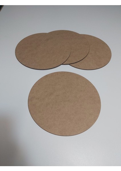 20 cm Çap 12 Ad Supla Mfd Ahşap Drolit 2,7mm ( 3 mm )