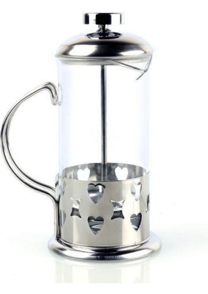 Tekno Trust Tutma Saplı Hazneli Limon Nane Çay Süzgeçli Kupa Bardak French Press