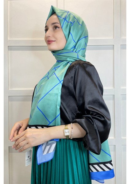 Quare Çizgi Desen Ipeksi Şal 01117 fiyatları