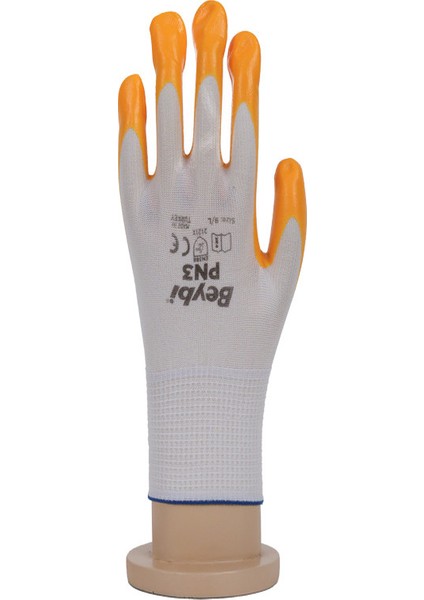Nitril Sarı İş Eldiveni No:10 12'li Paket fiyatları