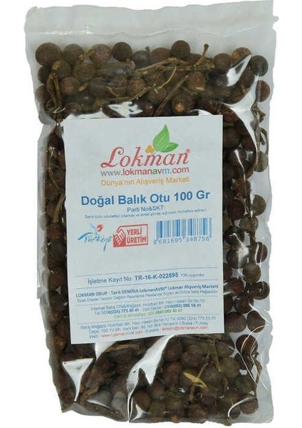 Balık Otu Doğal Tane 100 gr