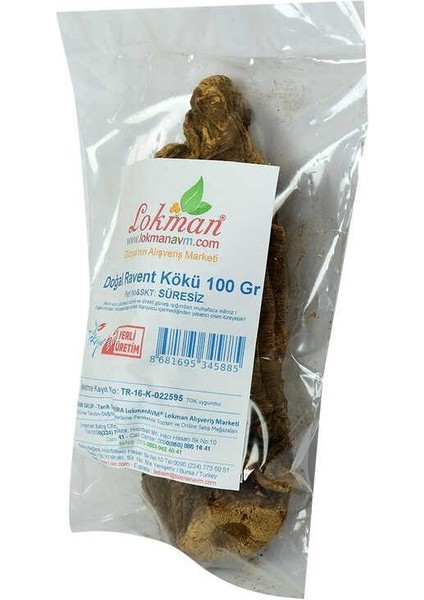 Doğal Ravent Kökü 100 gr