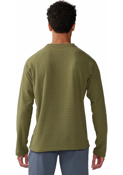 Summit Grid Long Sleeve Crew Erkek Sweatshirt modelleri