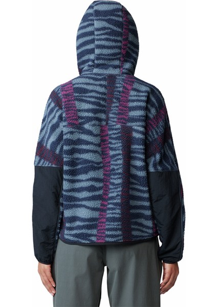 Hicamp Printed Hoody Kadın Polar Üst