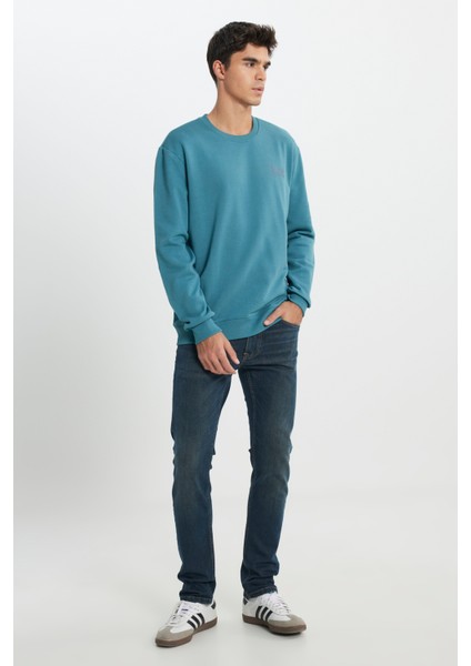 Lee Luke Slim Tapered Esnek Jean Kot Pantolon