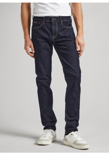 Pepe Jeans Normal Bel Slim Fit Erkek Denim Pantolon PM207388BC0-000 Slım Jeans