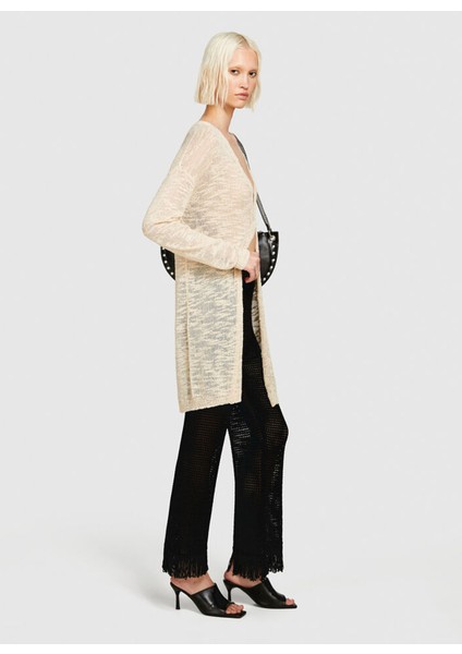 Yüksek Bel Geniş Fit Siyah Kadın Pantolon 196PMF008 fiyatları