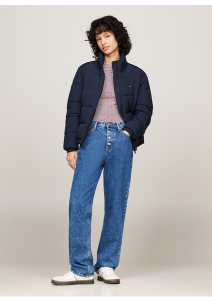 Lacivert Kadın Şişme Mont Tjw Essentıal Puffer Ext