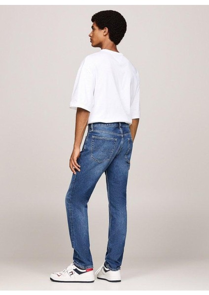 Normal Bel Slim Fit Erkek Denim Pantolon DM0DM204041A5SCANTON Slım Rwb DH603 fırsatları