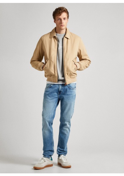 Normal Bel Tapered Fit Erkek Denim Pantolon PM207403-000 Tapered Jeans 90's