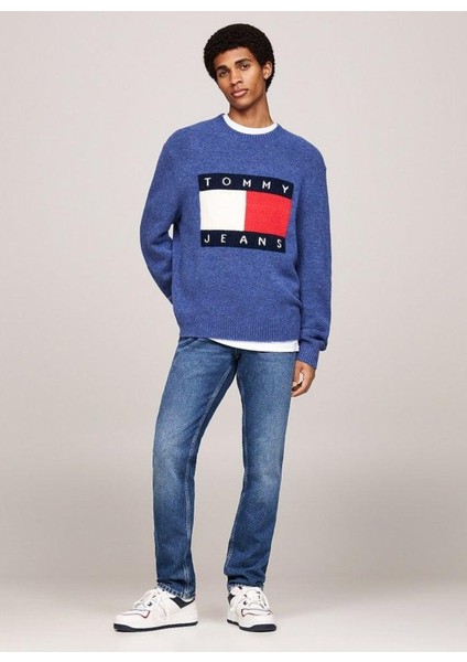 Normal Bel Slim Fit Erkek Denim Pantolon DM0DM204041A5SCANTON Slım Rwb DH603