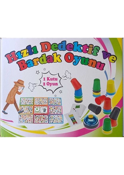 Bardaklar ve Hızlı Dedektif Oyunu 1 Kutu 2 Oyun fiyatları