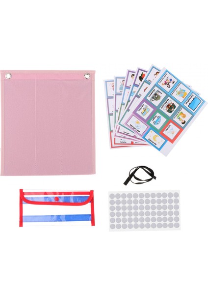 Çocuklar Için Program Taşınabilir Eğ Tablosu Evde Eğ Aktivitesi Almanca (Yurt Dışından) fiyatları