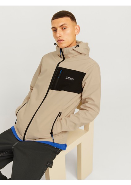 Jjtaylor Softshell Jacket Moonbeam indirimleri