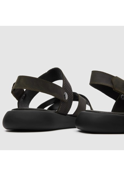 Erkek Düz Sandalet [052137], Haki Yeşil, 41 fırsatları