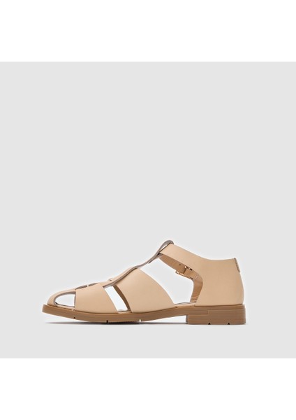 Kadın Casual Sandalet [060227], Nude, 37