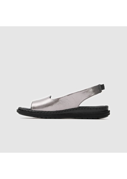 Kadın Comfort Sandalet [060199], Platin, 39