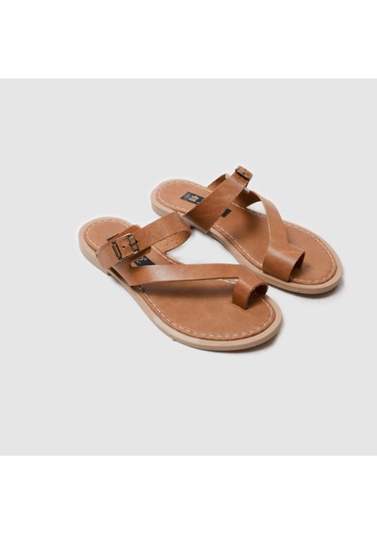 Kadın Düz Sandalet [060129], Taba, 37 fırsatları