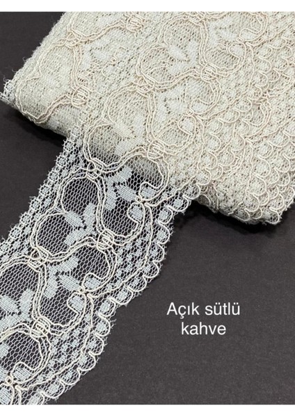 Dantel / Kolberli Dantel / 2 Metre Boyunda / 6 cm Eninde