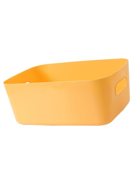 Üstü Depolama Sepeti Şifonyer Depolama Kabı Çok Amaçlı Kozmetik Sarı (Yurt Dışından)