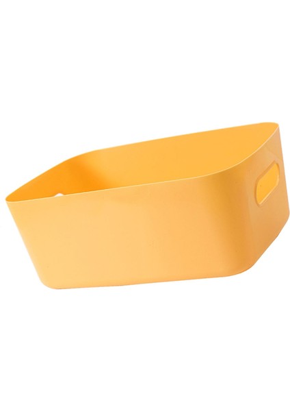 Üstü Depolama Sepeti Şifonyer Depolama Kabı Çok Amaçlı Kozmetik Sarı (Yurt Dışından) fiyatları