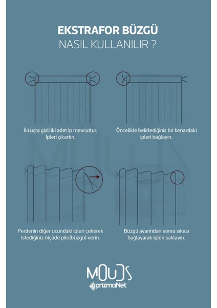 Kuzucuk Desenli Fon Perde Çocuk ve Bebek Odası Süet Dijital Baskılı Ekstrafor Büzgü Tek Kanat