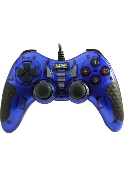 USB Kablolu 1.8 M. Tak Çalıştır Oyun Kolu 17 Buttons Pc-Laptop Masaüstü Dual Shock